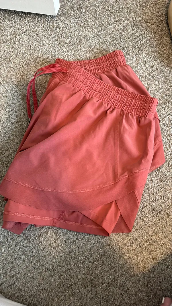 Running Shorts Pink Size 2X - Image 2