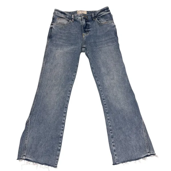 Free People We The Free Rita Kick Crop Flare Jeans 27 - Image 4