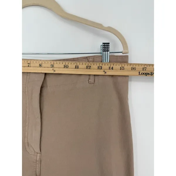 Aritzia Wilfred Free Modern Cargo Pants Tan Khaki Wide Leg Utility Size 12 - Image 8