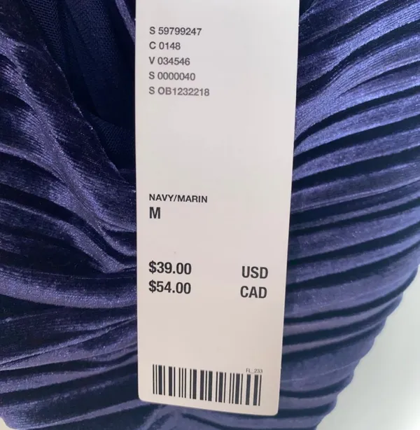Urban Outfitters Velvet Crop Top Medium - Image 4