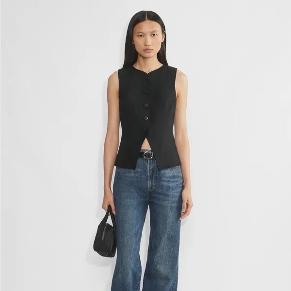 Aritzia Wilfred Regal Vest (Re)ssential Black - Image 5