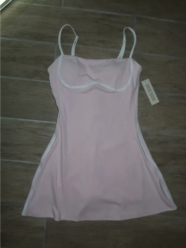 Derek Heart Pink mini tennis dress - Image 4