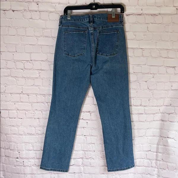 Lauren‎ Ralph Lauren Mid Rise Straight Ankle Blue Jeans Woman’s Size 10 - Image 3