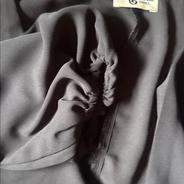 Show Me Your MuMu Black Wrap Blouse - Image 3