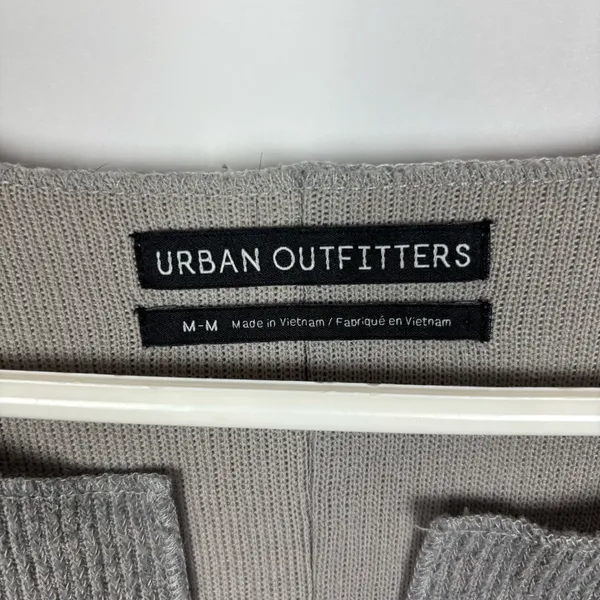 Urban Outfitters Jax Inside Out Oversized Notch Neck Top Gray Size Medium - Image 6