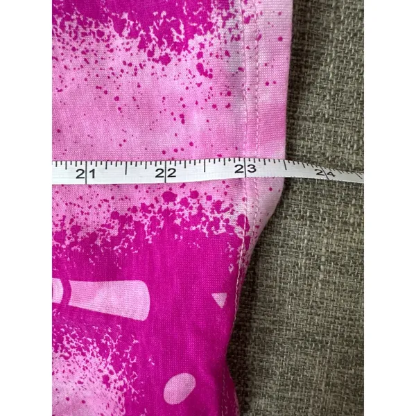 Nickelodeon SpongeBob Pink Tie-Dye Tank Top & Gray Fleece Shorts Size XS Women Juniors - Image 12