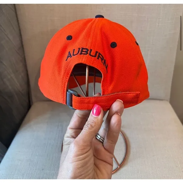 Under Armour Auburn Tigers‎ Orange Flex Hat Unisex Adjustable Cap - Image 3