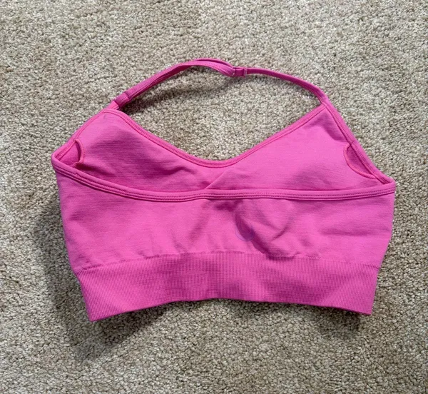 Lazuli Label Sports Bra Pink - Image 2