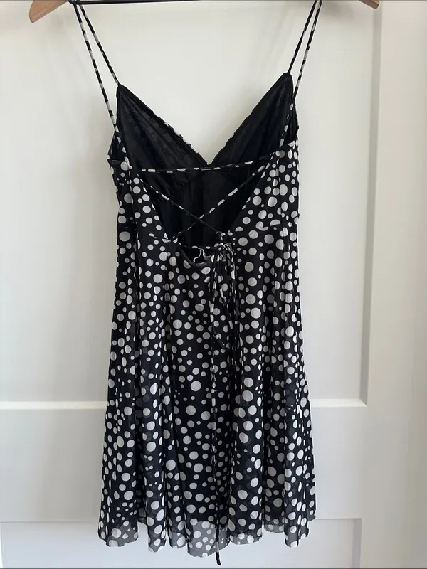 Zara flowy polka dot sun dress - Image 4