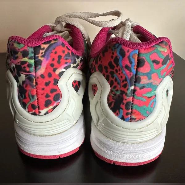 Adidas Torsion ZX Flux Multicolor Animal Print Sneakers - Image 7