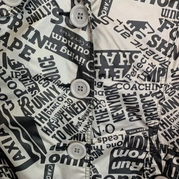 JouJou Nylon Button Jacket XL - Image 2