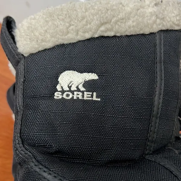 ‎Sorel Black lace insulated waterproof winter boots size 6 - Image 9