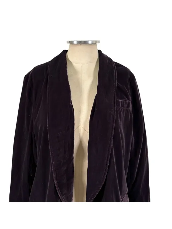 Free People Yesterdays Muse Velvet Jacket Size Small - Image 6