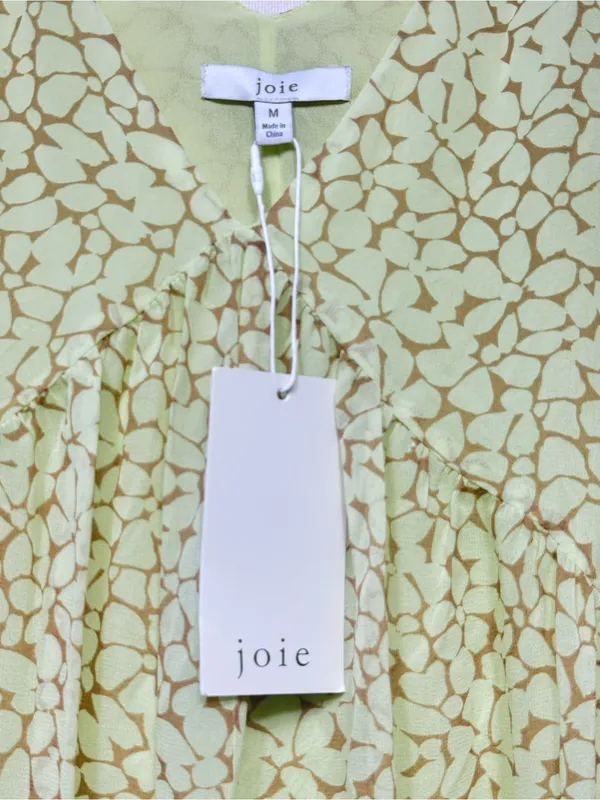 Joie Bondi maxi Pure silk drapes dress nwt size medium - Image 7