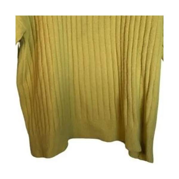 Aerie Sweater Size M Mustard Yellow Oversized Tunic Long Sleeve Round Neck NWT - Image 6