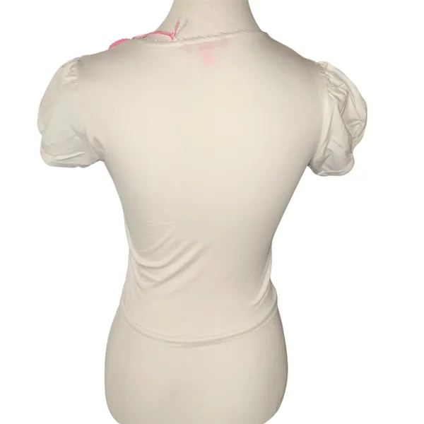 Dolls Kill Mirror mirror baby tee - Image 4