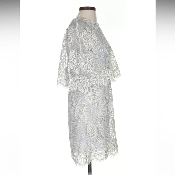 Elliatt Reflections Cape Lace‎ Mini Dress Size Small - Image 14