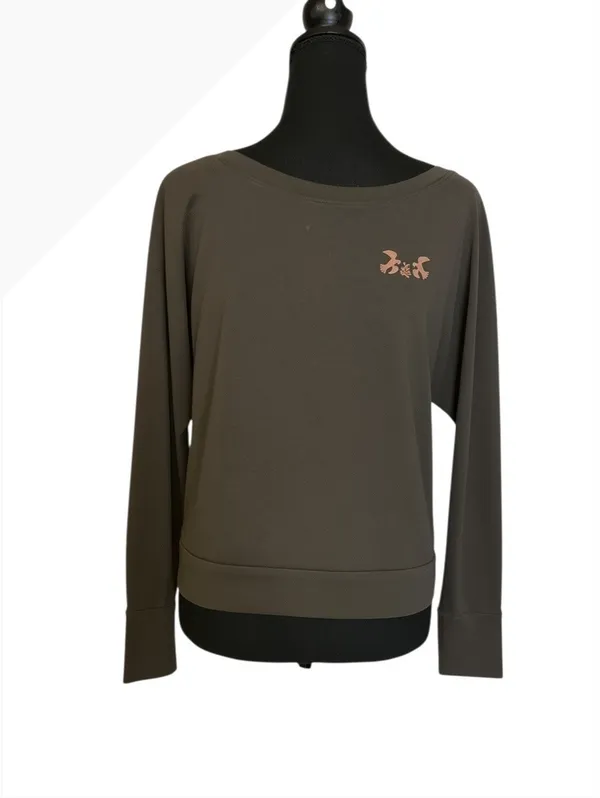 prAna Women's Long Sleeve Casual Top with Floral Graphic - S - Image 3