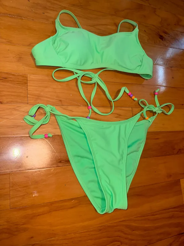 Wild Fable Bikini Set Green - Image 4