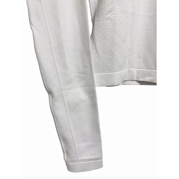 Figs Seamless Longsleeve Underscrub Top‎ White Women's Size Small - Image 7