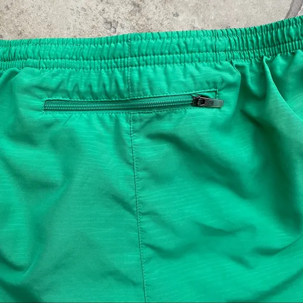 Nike Running Dri-fit Green Athletic Shorts Size Medium - Image 2