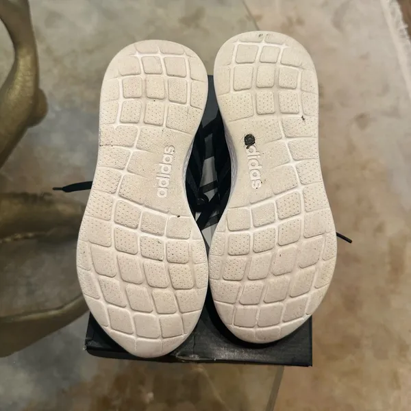 Adidas Black and White Sneakers with Animal Print - Image 6
