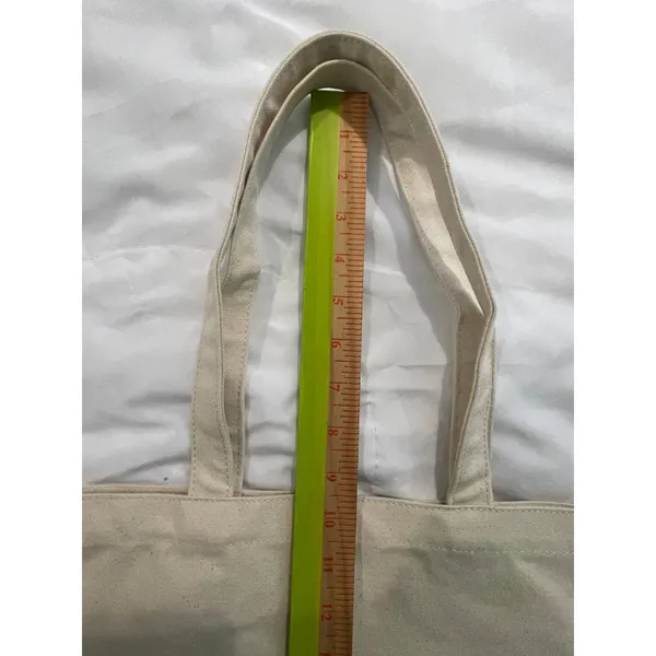 Madewell Do Well Canvas Tote Bag Cream 15 X 15 - Image 3