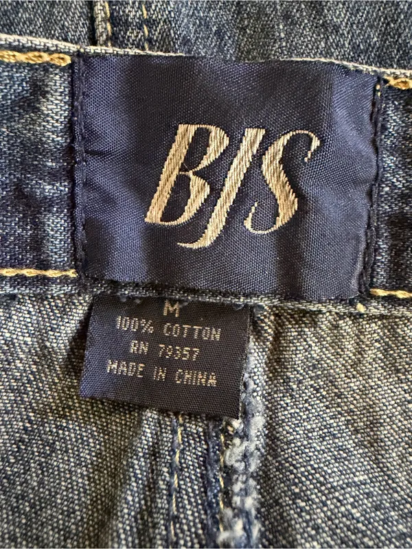 BJS Jean Skirt Size M Blue Size M - Image 3