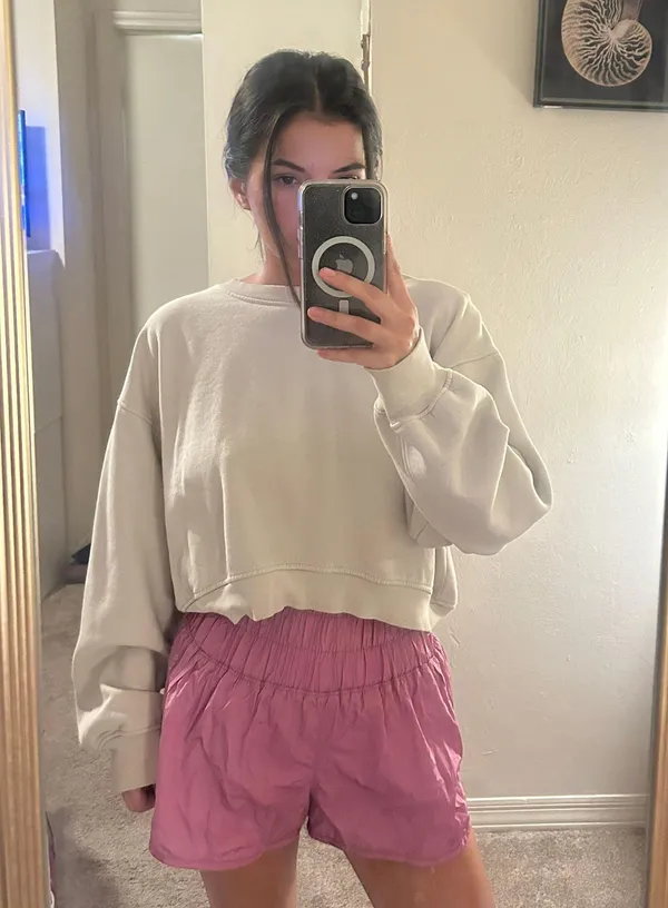 Free People Pink Shorts - Image 8