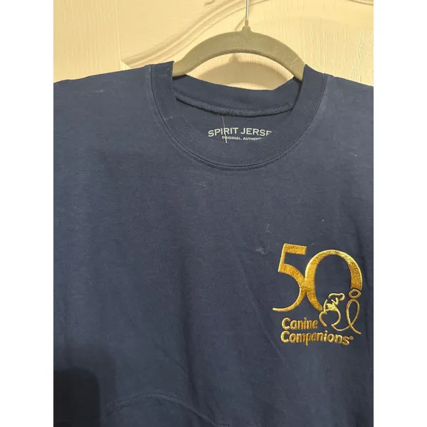 Spirit Jersey Canine Companions 50th Anniversary Independence is Golden Metallic - Image 4