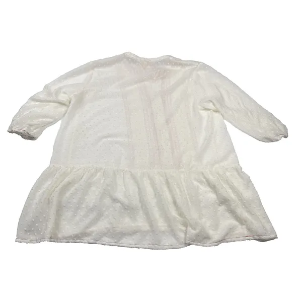 Matilda Jane‎ Light the Way Pullover Tunic Sheer Blouse Shirt Size Large Pilgrim - Image 9