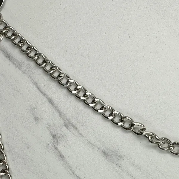 Draped Silver Chain Pants Chain Triple Strand Punk Y2K ✨ - Image 10