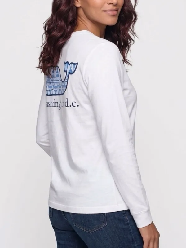 Vineyard Vines Washington DC Long Sleeve Shirt Size XS - Image 2