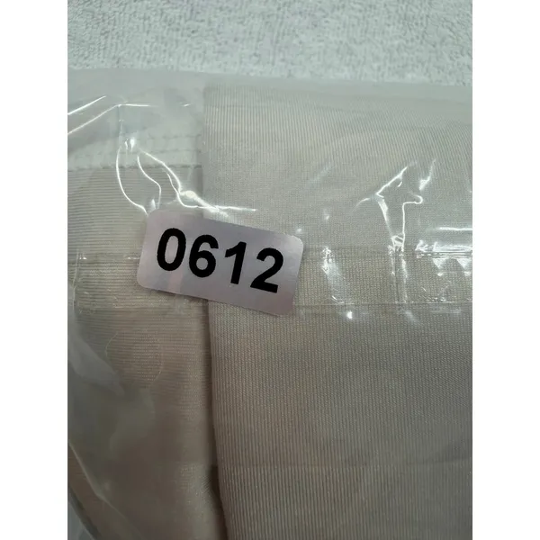 Nike Pro Dri-FIT 1/2 Zip Long Sleeve Top Womens Medium Beige Athletic - Image 11