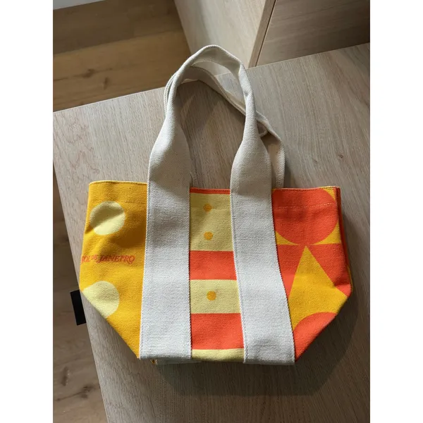 New Sol de Janeiro Canvas Mini Tote Bag Travel Beach Bag - Image 3