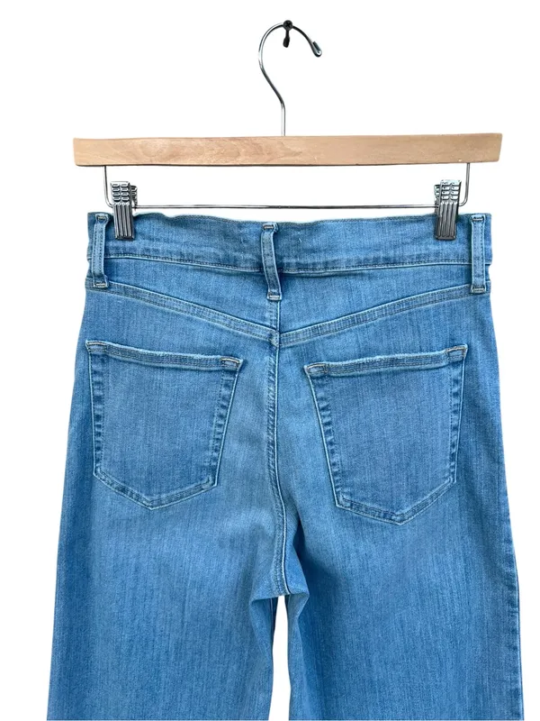 Frame Denim High Rise Palazzo Stretch Jeans Women’s Size 27 - Image 10