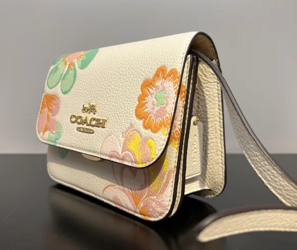 Coach Mini Brynn Crossbody With Dreamy Land Floral Print c8324 - Image 2