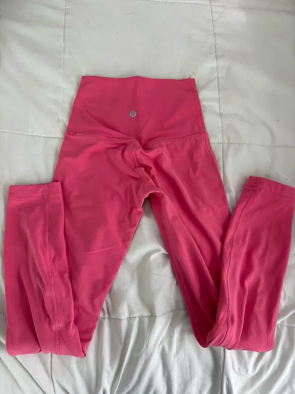 Sonic Pink Lululemon Leggings Align - Image 3