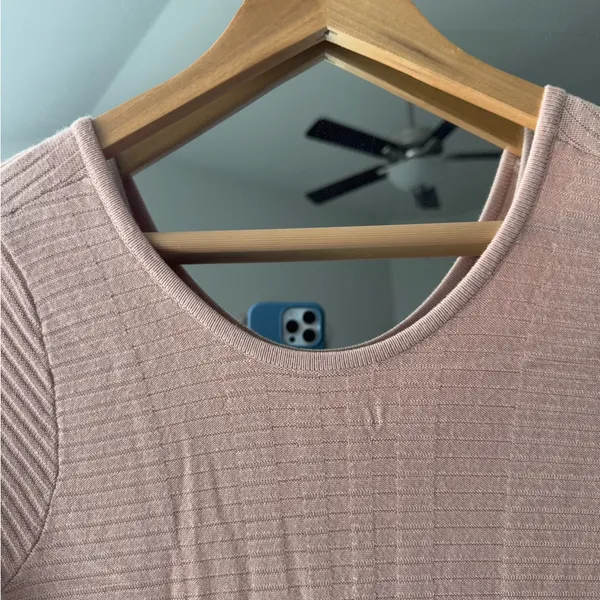 🛎️ Clearance Guess Rose Color Women Midi Dress Size L - Image 3