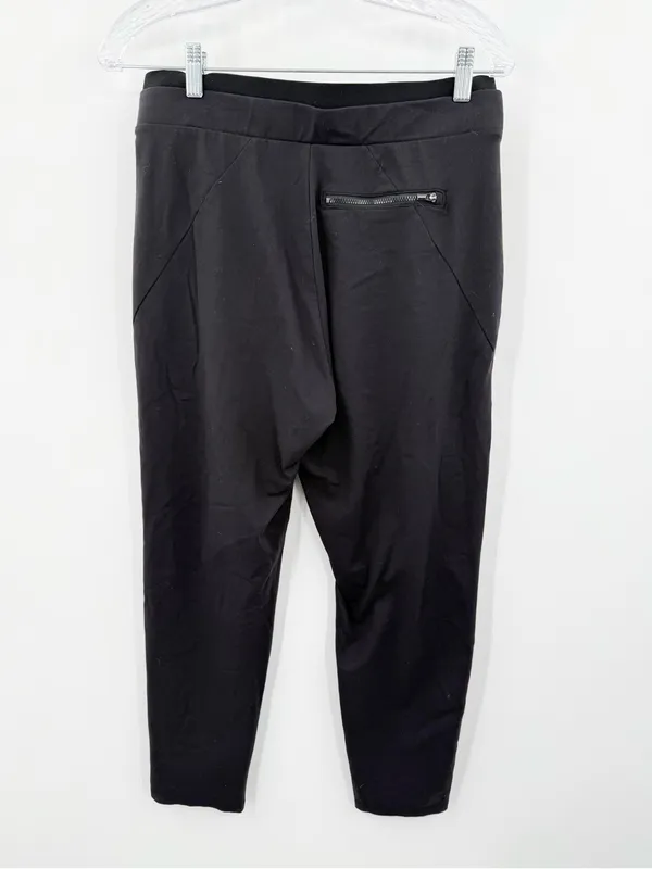 Athleta Women's Black Venice Pintuck Pants Trouser‎ Size Small - Image 2