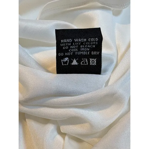 Jax Black Label Dress Women 6‎ Ivory Mesh Overlay Sheath Bodycon Formal NWT - Image 12