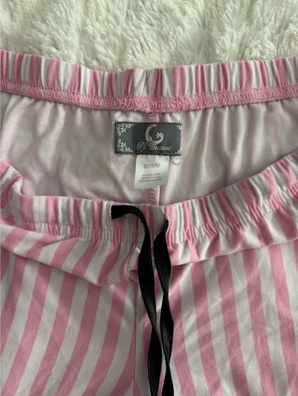 Victoria's Secret Pink Pajama Pants Striped - Image 3
