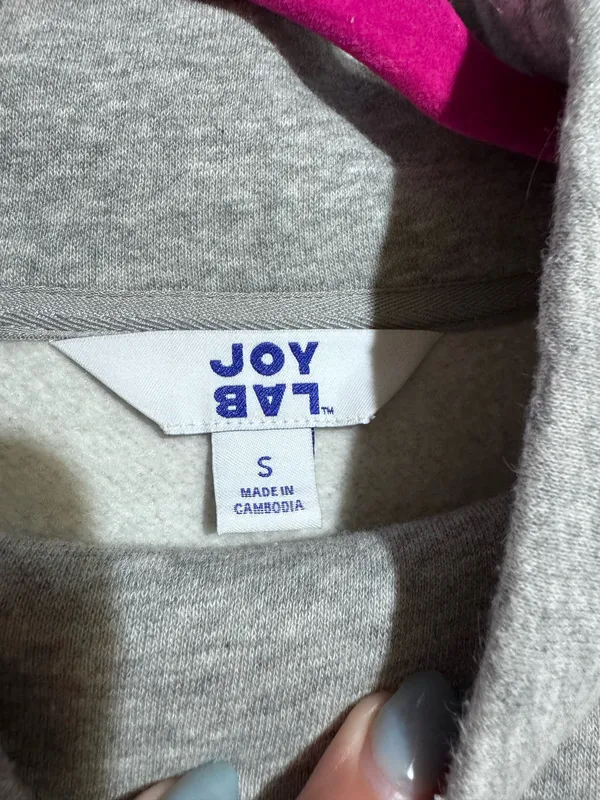 JoyLab LOVE mock neck sweatshirt - Image 3