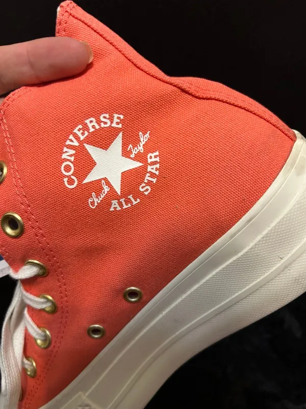 CONVERSE Chuck Taylor All Star Lift Platform High 'Watermelon Slushy' shoes sz 7 - Image 4