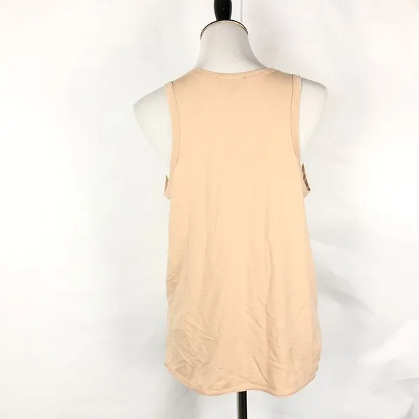J. Crew Rhinestone Cami Tank Top Womens M Sparkly Embellished Jewel Pastel - Image 4