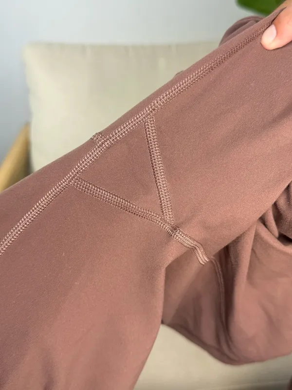 Lululemon Groove Super-High-Rise Flared Pant Nulu 32.5" Size 8 - Image 7