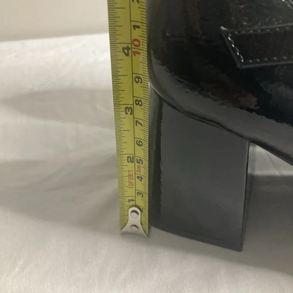 Steve Madden satin mingle platform Mary Jane chunky heel Square Toe 90's Y2K - Image 3