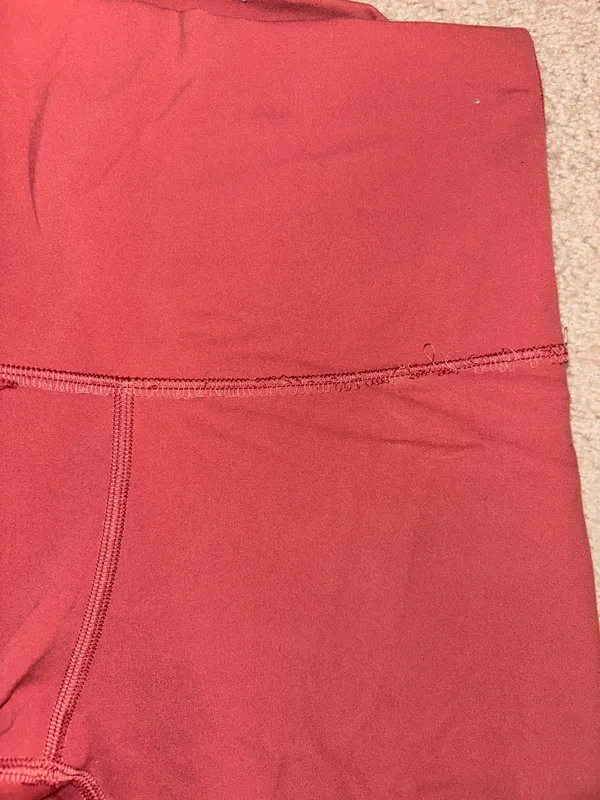 Lululemon Align Crop Leggings 4 21" Coral/Pink - Image 4