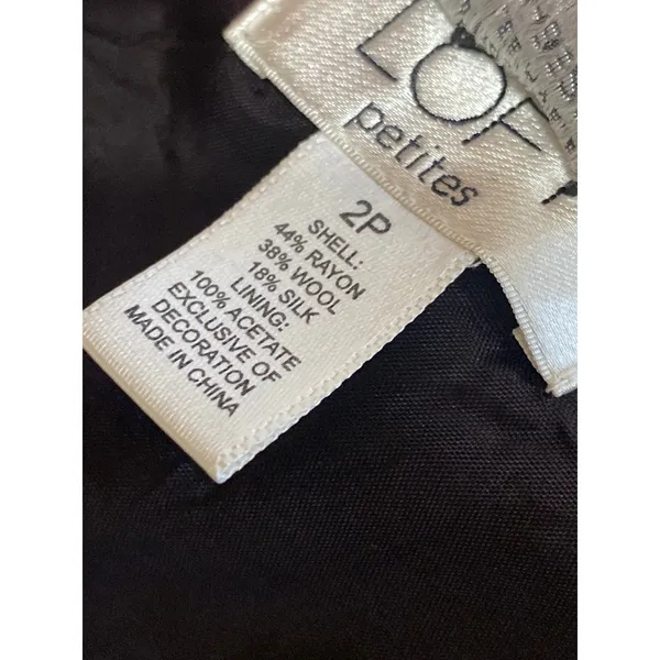 Ann Taylor LOFT Petites Gray Wool Silk Sleeveless Mini Flare Tank A-Line Dress 2 - Image 6