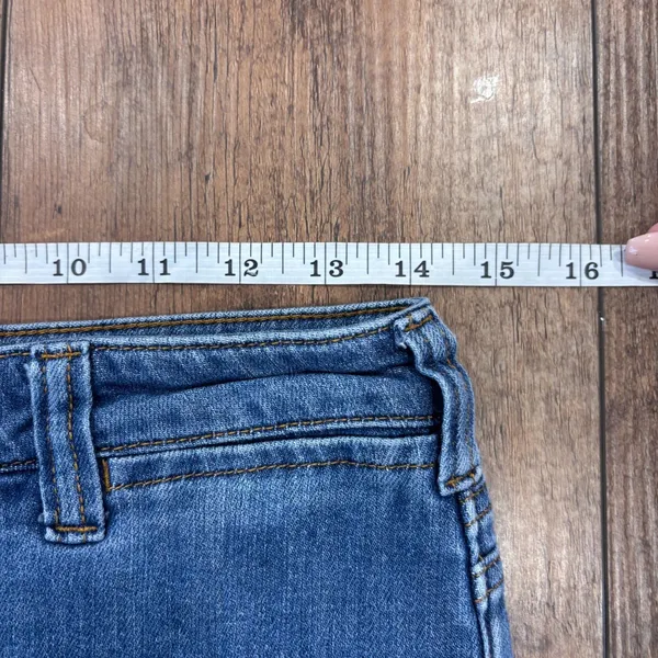 Anthropologie Pilcro High-Rise Wide-Leg Soft Trouser Jeans Size 27 Boho Festival - Image 7